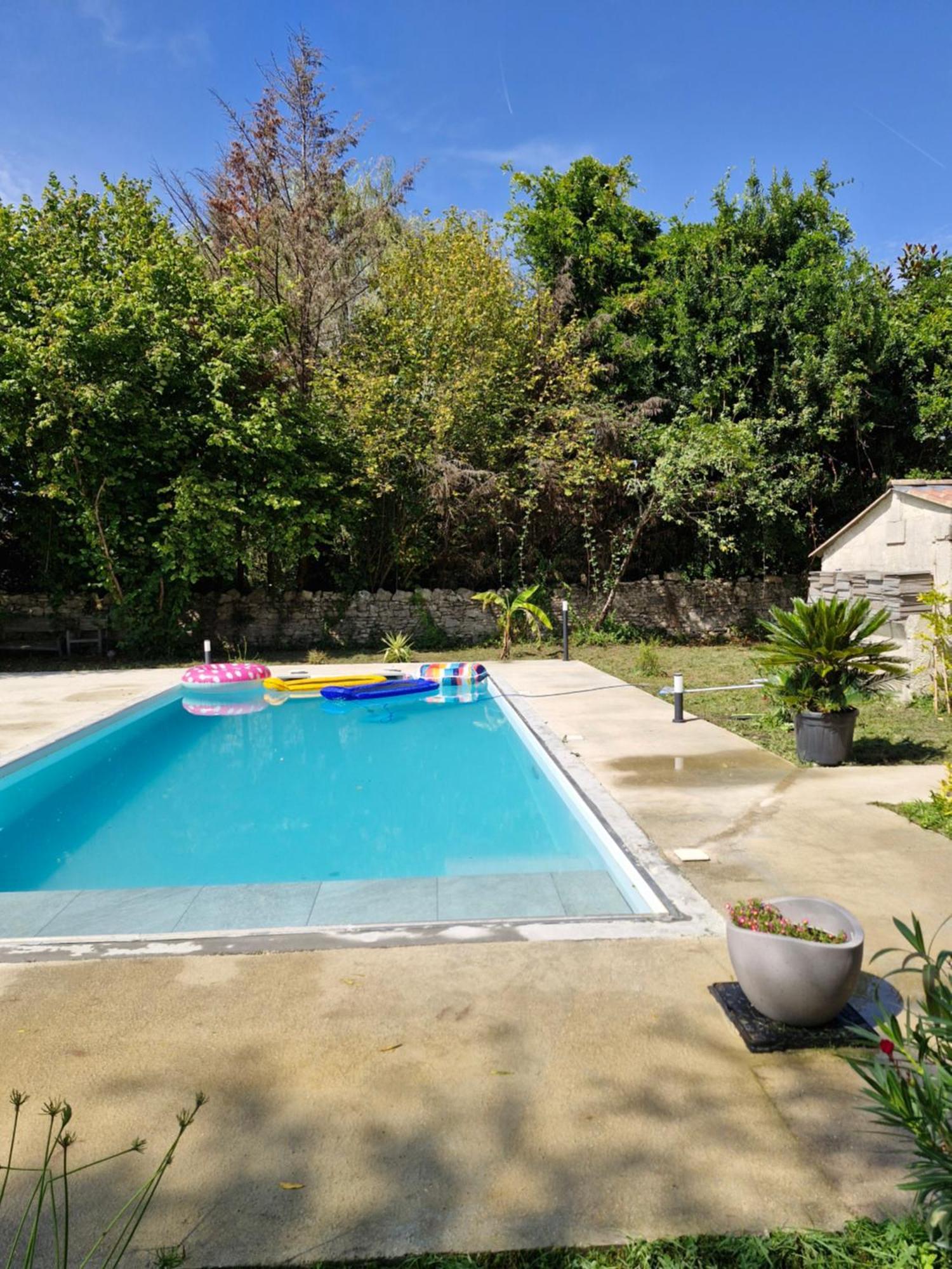 Vila Demeure En Pierre Avec Piscine Privee Etauliers Exteriér fotografie